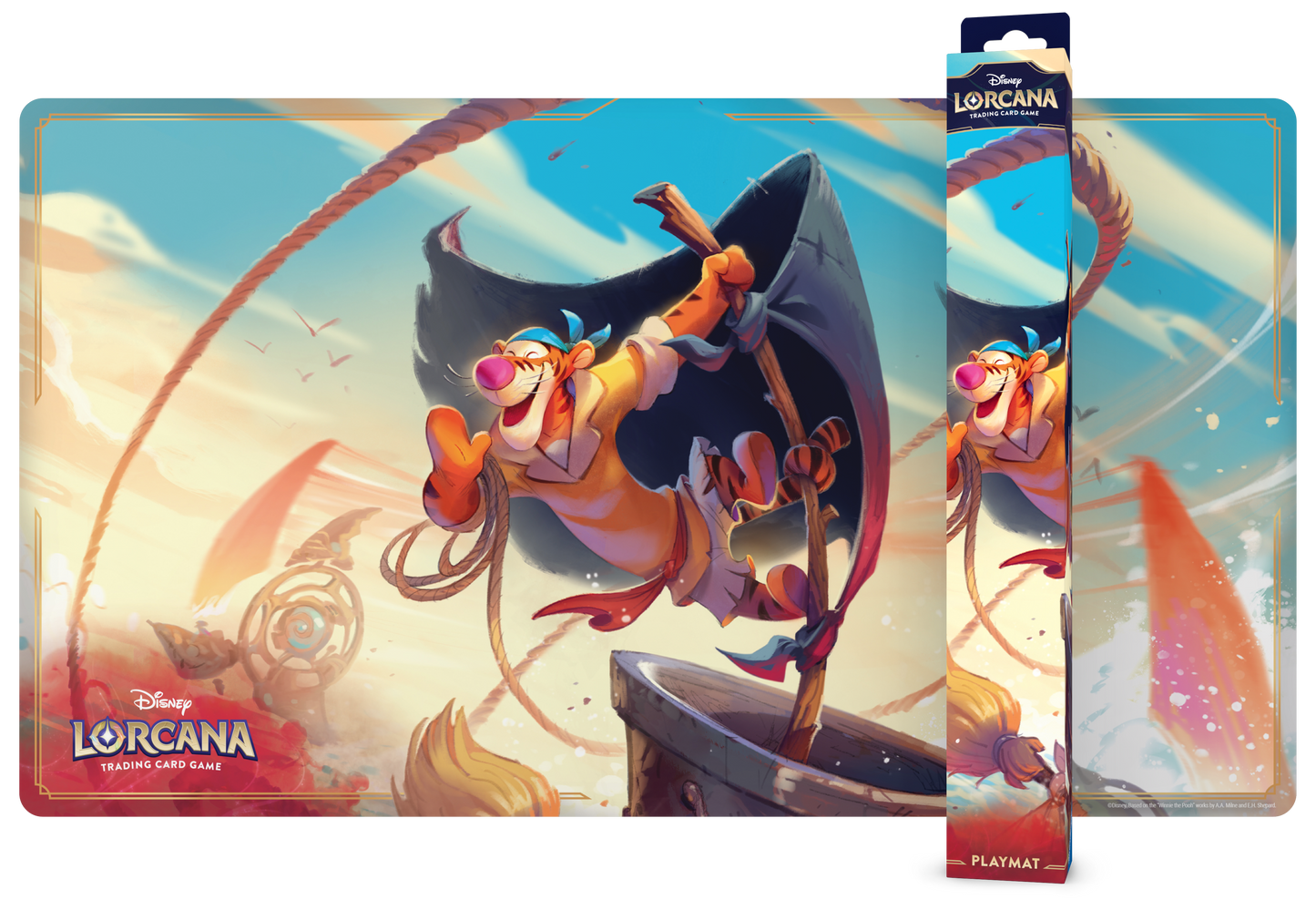 Disney Lorcana Playmat A - Tigger - In the Crow's Nest - Archazia's Island Set 7 EN
