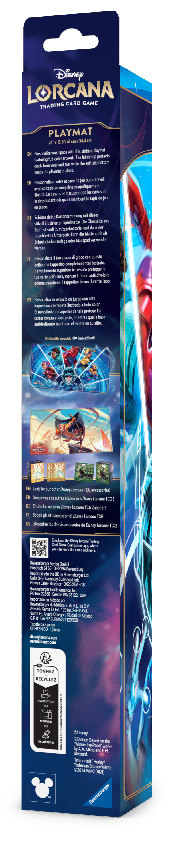 Disney Lorcana Playmat B - Big Hero 6 - Archazia's Island Set 7 EN