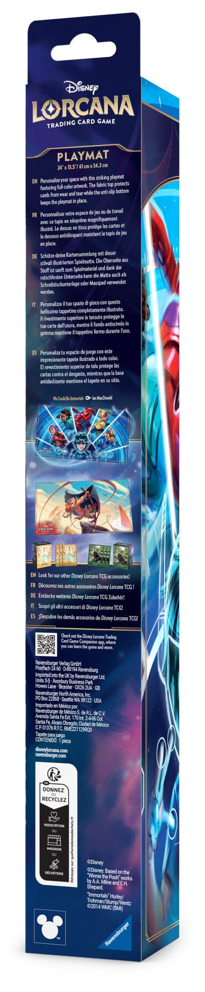Disney Lorcana Playmat B - Big Hero 6 - Archazia's Island Set 7 EN