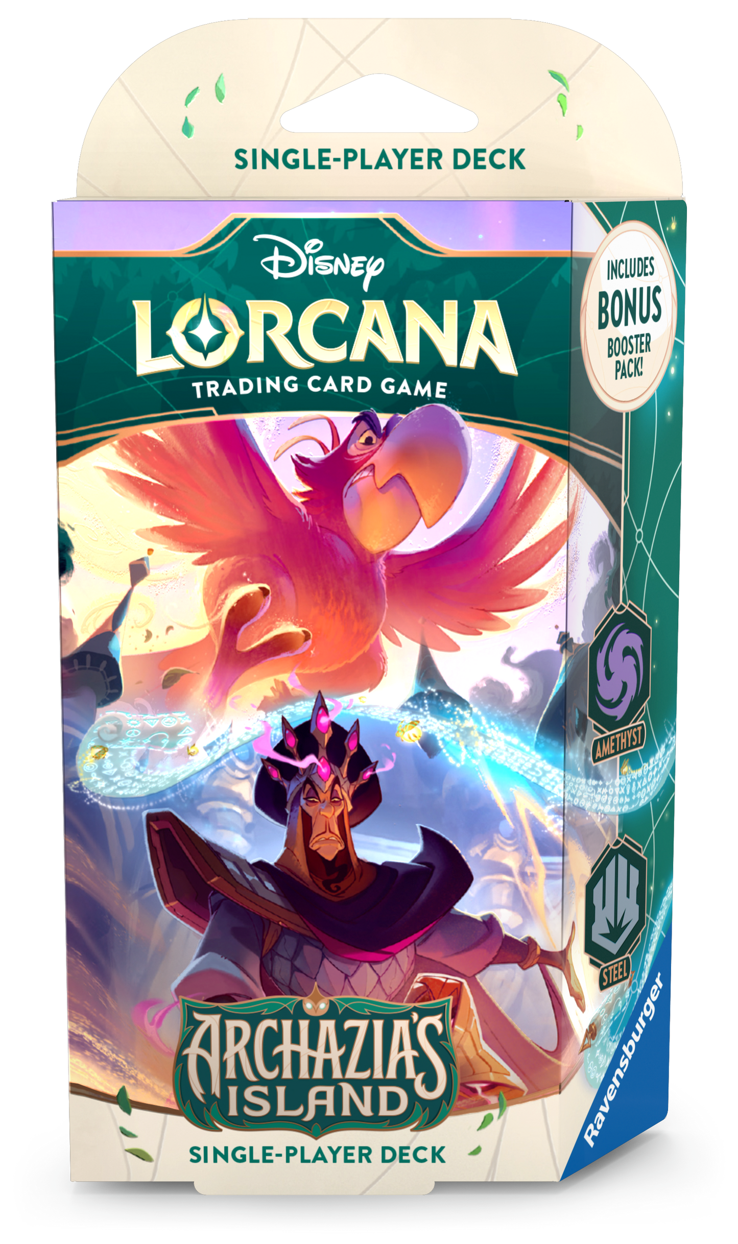 Disney Lorcana Starter Deck - Amethyst & Steel - Archazia's Island Set 7 EN