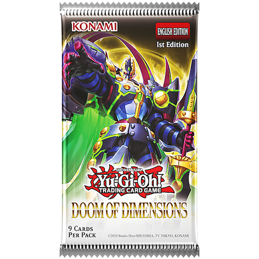 YGO Doom of Dimensions Booster EN