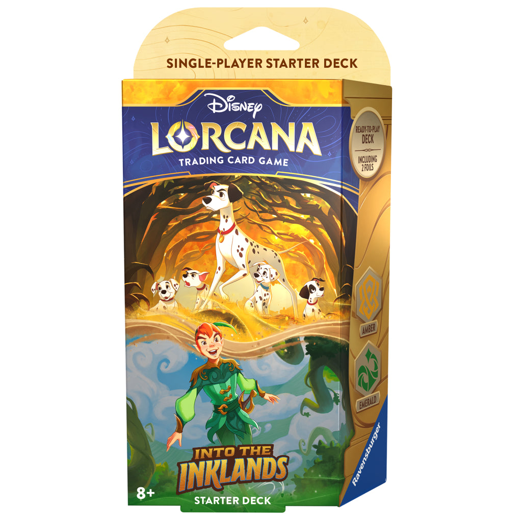 Disney Lorcana Into the Inklands Starter Deck EN AMBER/EMERALD