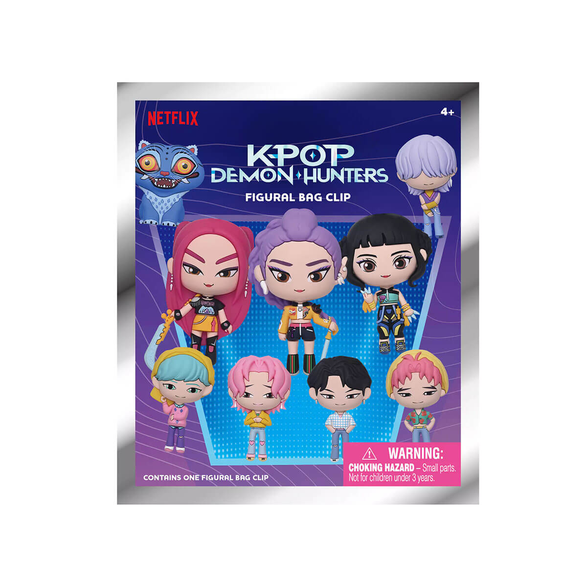 K-Pop Demon Hunter 3D PVC Bag Clips Series 1