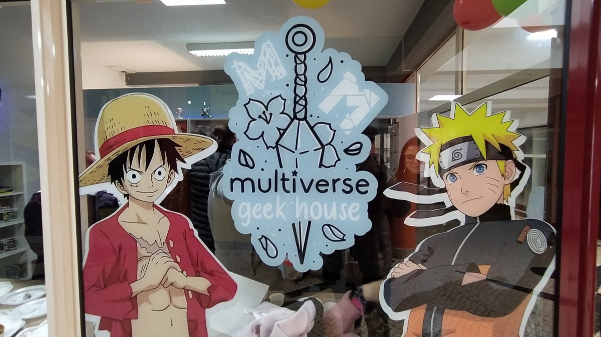 Primeira loja da Multiverse Geek House no Entroncamento