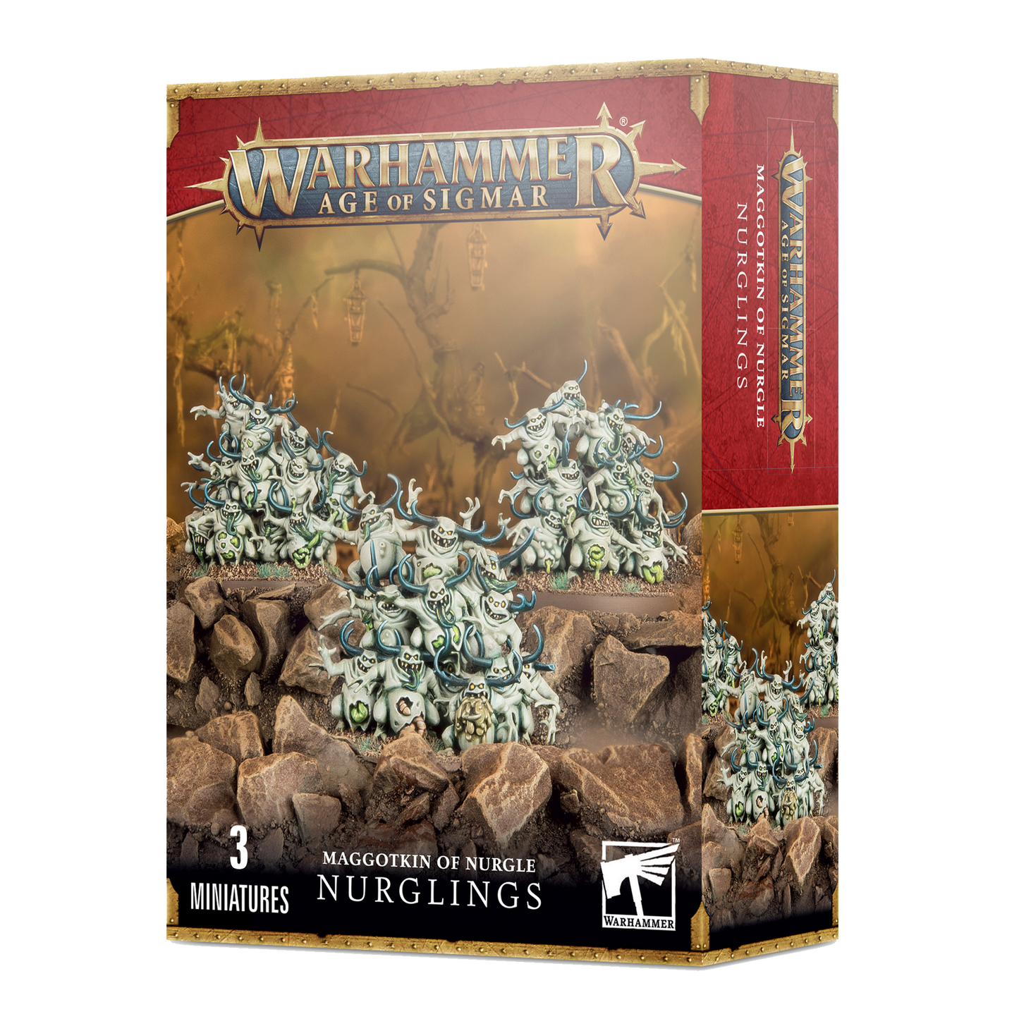 MAGGOTKIN OF NURGLE: NURGLINGS