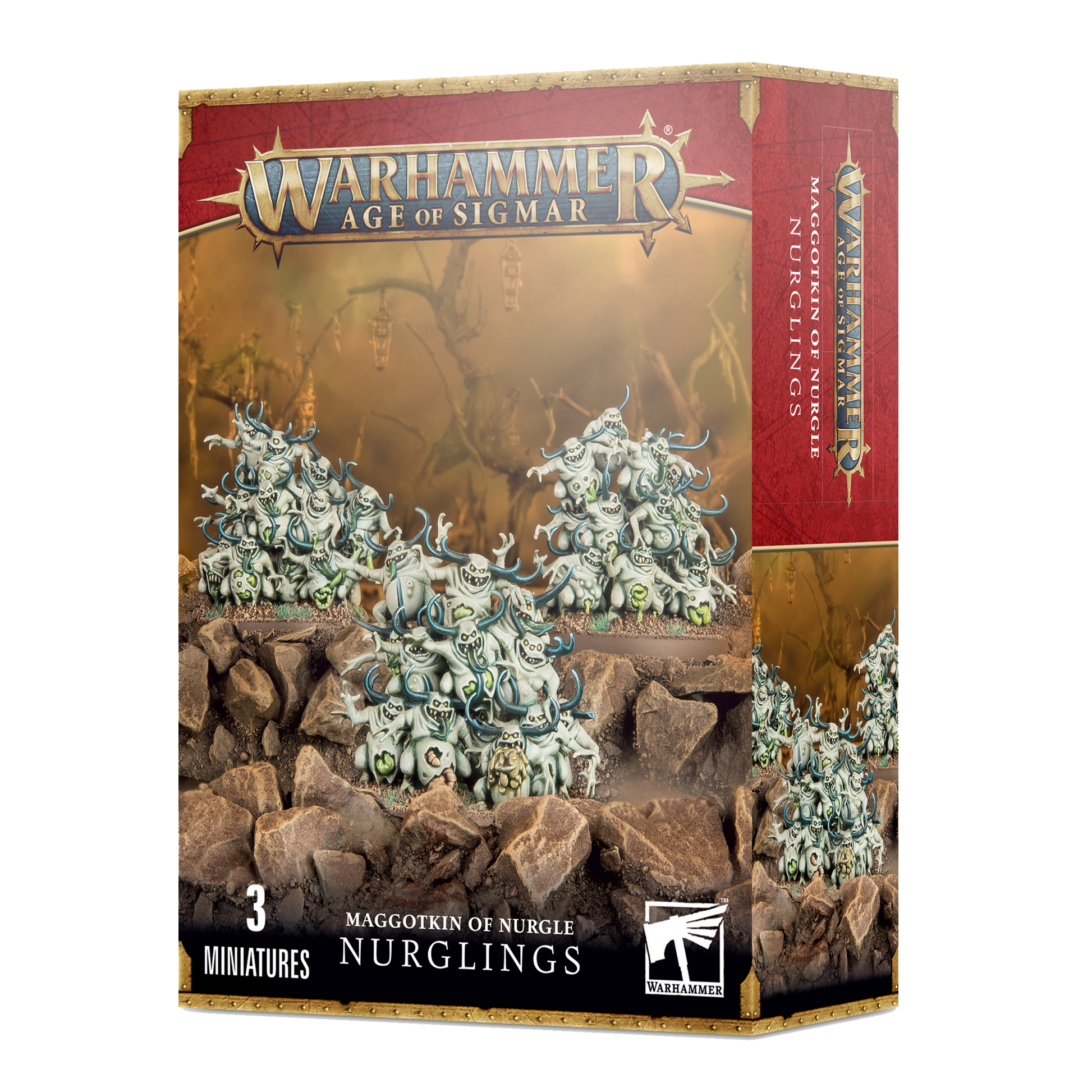 MAGGOTKIN OF NURGLE: NURGLINGS