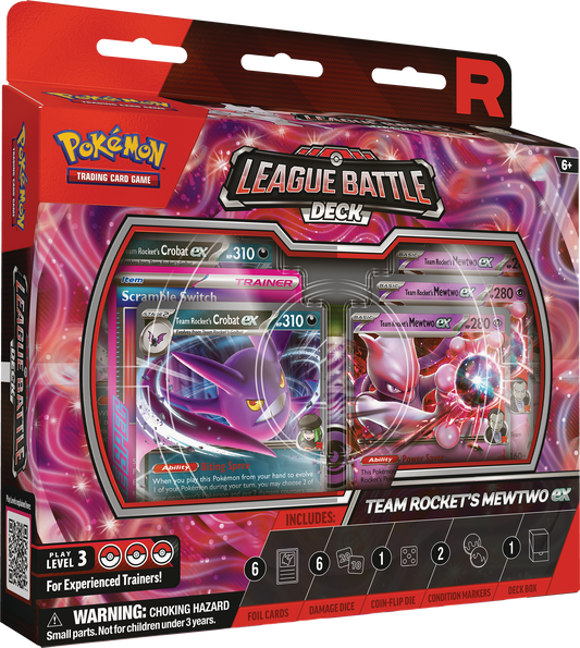 Pokémon League Battle Deck - Team Rocket’s Mewtwo EX