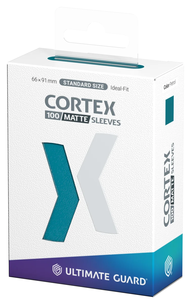 Ultimate Guard Cortex Sleeves Standard Size Matte Petrol (100)