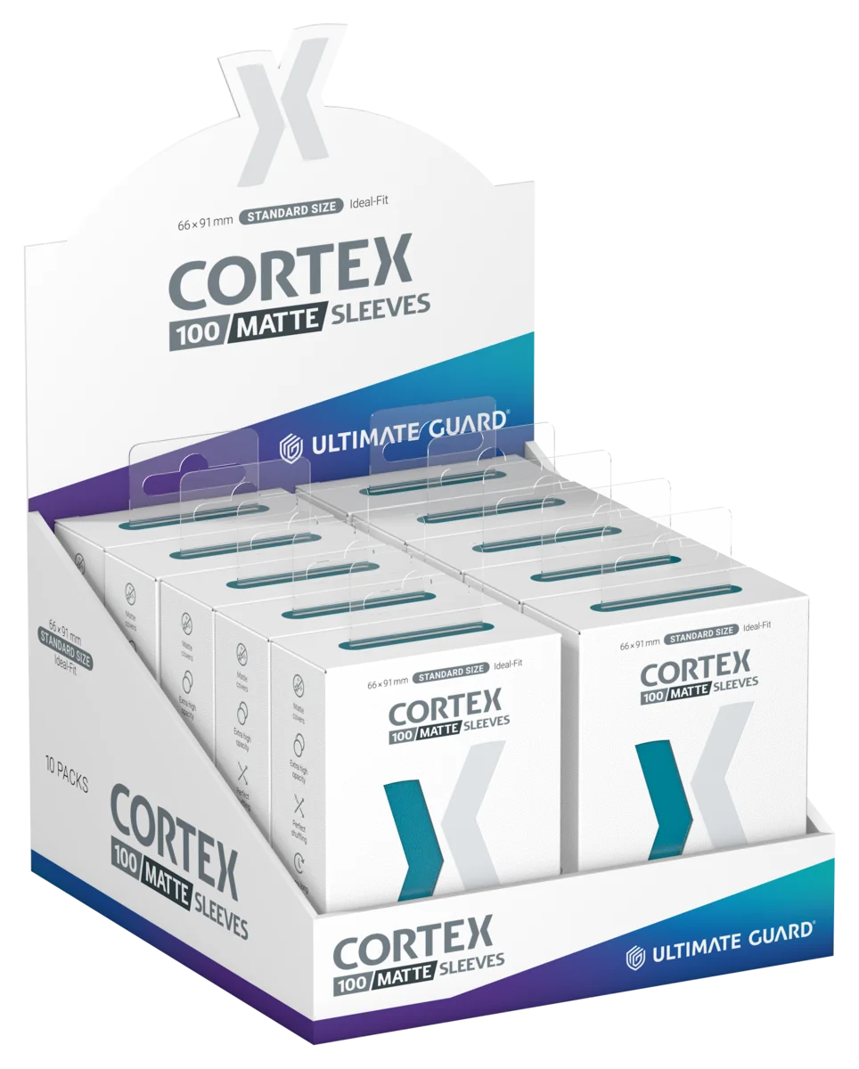 Ultimate Guard Cortex Sleeves Standard Size Matte Petrol (100)