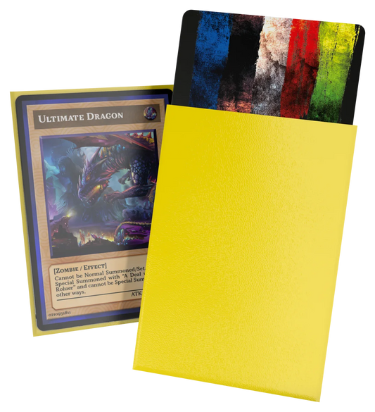 Ultimate Guard Cortex Sleeves Japanese Size Matte Yellow (60)