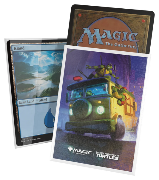 Ultimate Guard Art Sleeves Magic: The Gathering | Teenage Mutant Ninja Turtles - Turtle Van