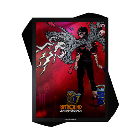 Riftbound: League of Legends TCG - Unleashed Art Sleeves: Vi, Piltover Enforcer