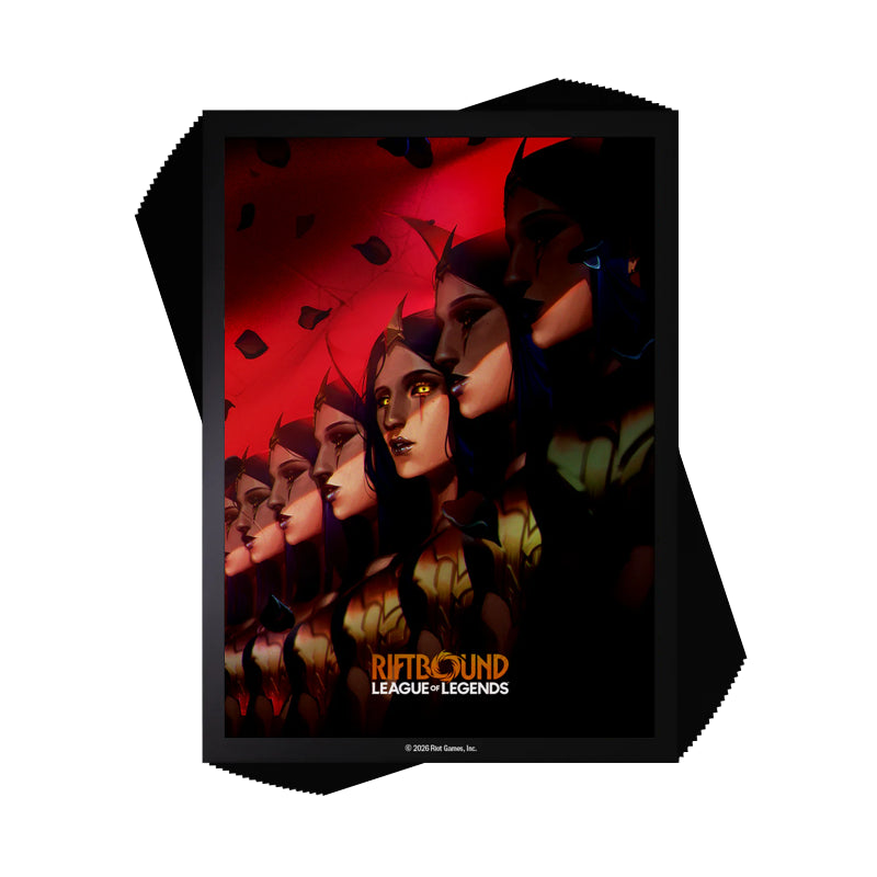 Riftbound: League of Legends TCG - Unleashed Art Sleeves: Leblanc, Deceiver