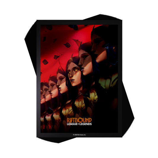 Riftbound: League of Legends TCG - Unleashed Art Sleeves: Leblanc, Deceiver