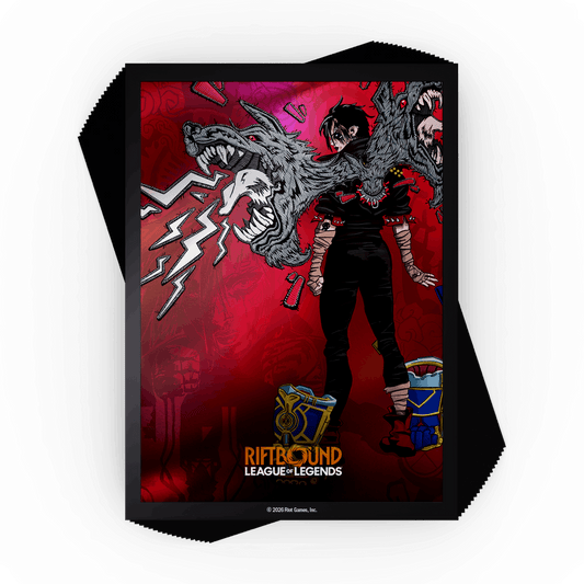 Riftbound: League of Legends TCG - Unleashed Art Sleeves: Vi, Piltover Enforcer