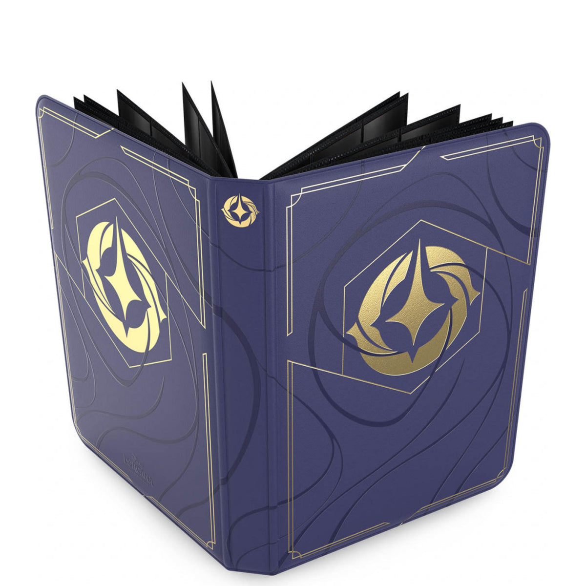 Disney Lorcana Archazia's Island Premium Card Portfolio em inglês, vista exterior
