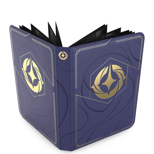 Disney Lorcana Archazia's Island Premium Card Portfolio em inglês, vista exterior