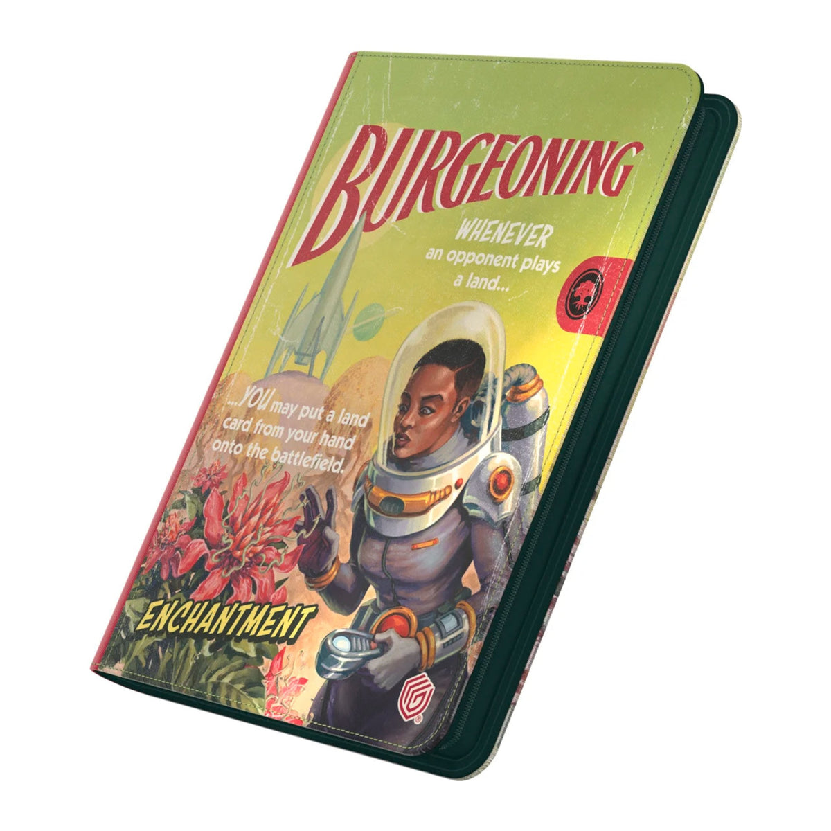 Ultimate Guard Zipfolio 360 Xenoskin Magic: The Gathering Edge of Eternities, arte Burgeoning