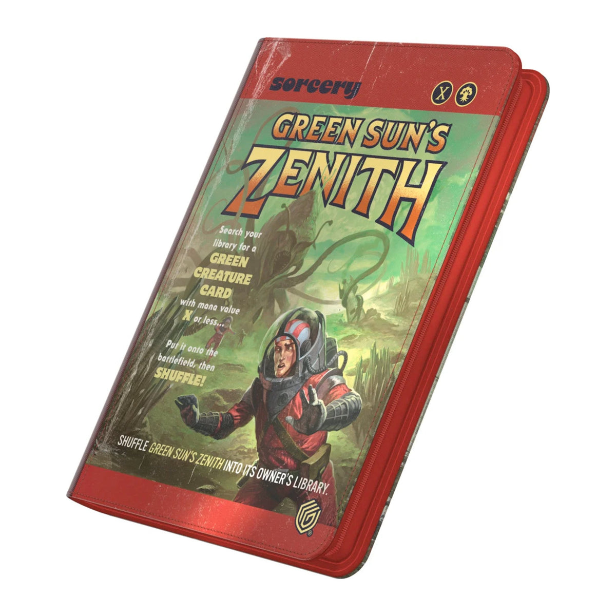 Ultimate Guard Zipfolio 360 Xenoskin Magic: The Gathering Edge of Eternities, arte Green Sun's Zenith