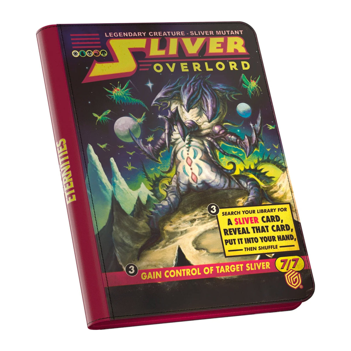 Ultimate Guard Zipfolio 360 Xenoskin Magic: The Gathering Edge of Eternities, arte Sliver Overlord