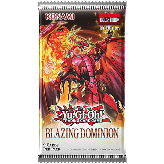 YGO Blazing Dominion Booster EN