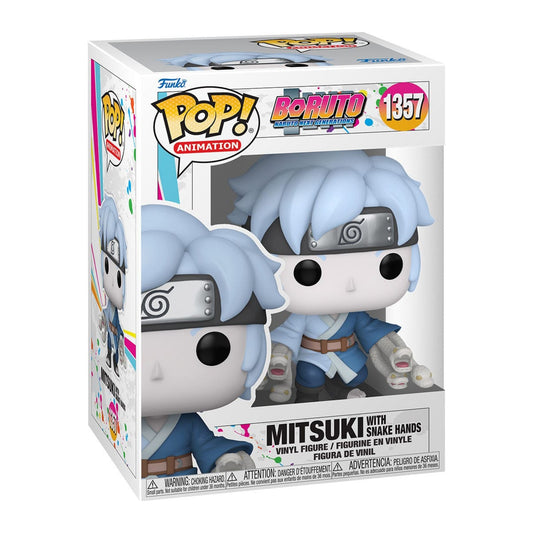Figura Funko Boruto: Naruto Next Generations POP! Television Vinyl Figure Mitsuki w/ Snake Hands 9 cm, figura na caixa de frente
