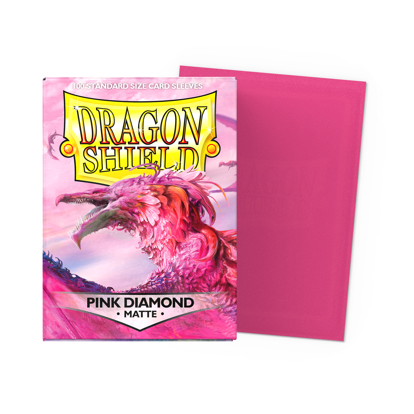 Fundas Small 59mm x 86mm Matte Rosa (60 fundas) Dragon Shield.