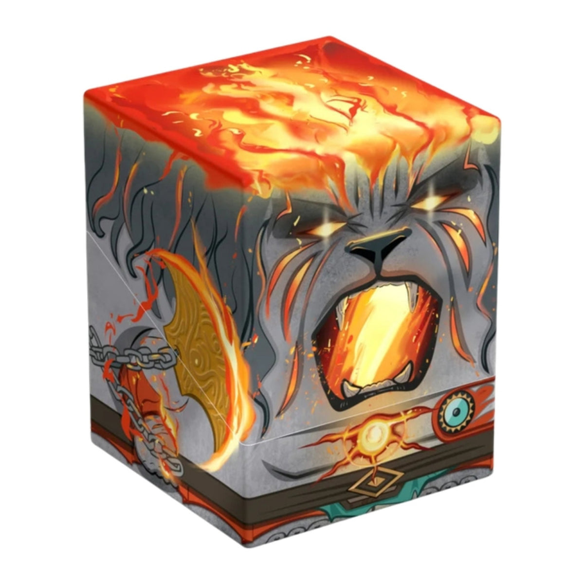 Deck box Squaroe Magic: The Gathering Reality Fracture (Fractured), design Ajani