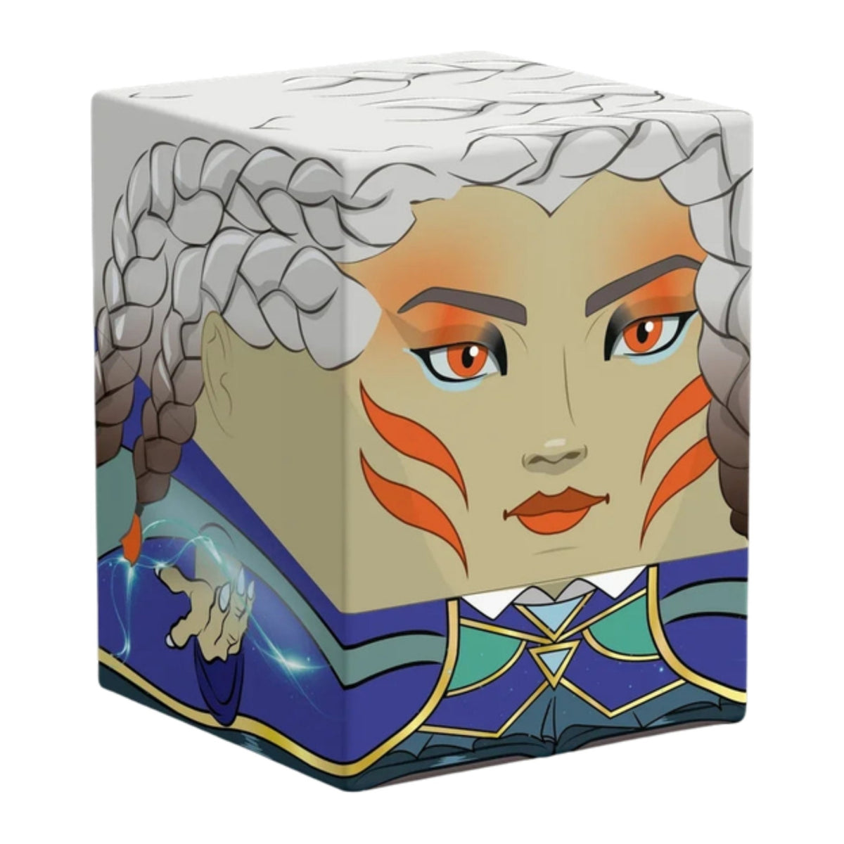 Deck box Squaroes Magic: The Gathering Secrets of Strixhaven, arte MTG010, Tam