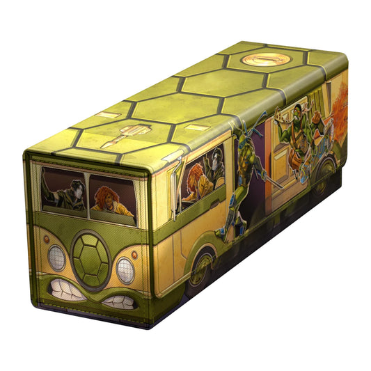 Deck box Ultimate Guard Arkhive 400+ Xenoskin Magic: The Gathering Teenage Mutant Ninja Turtles, Turtles Van, fechada, vista de frente