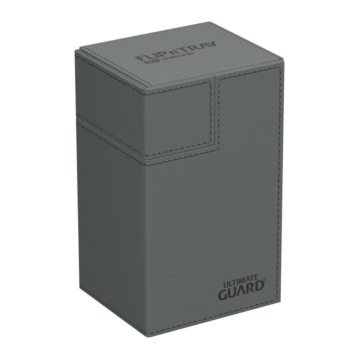 Deck box Ultimate Guard Flip'n'Tray 80+ Xenoskin, cor cinzenta