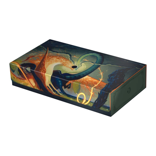 Deck box Ultimate Guard Omnihive 1000+ Xenoskin Magic: The Gathering Lorwyn Eclipsed, Celestial Reunion, fechada, vista de frente