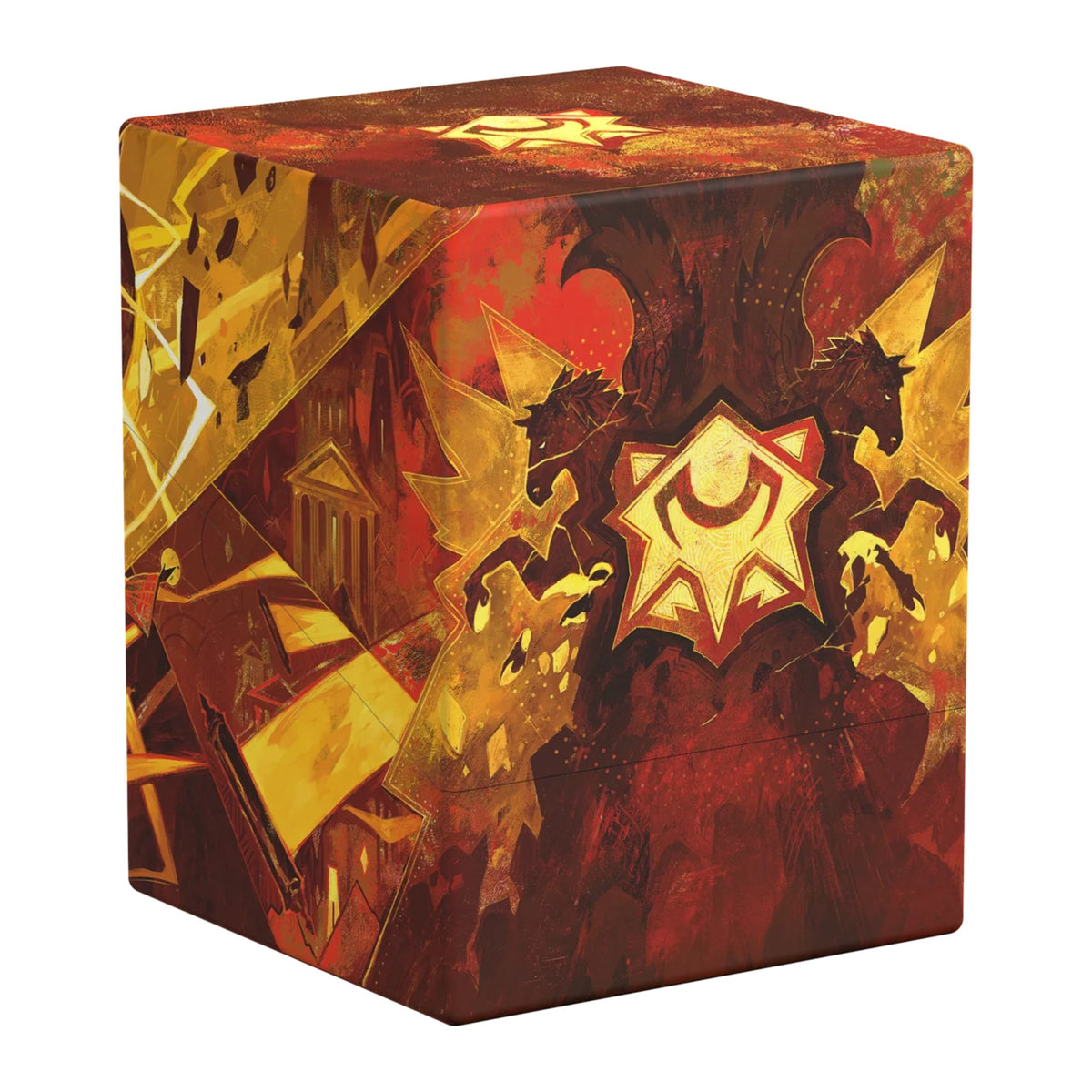 Deck box Ultimate Guard RTE Boulder 100+ Magic: The Gathering Secrets of Strixhaven, arte Lorehold