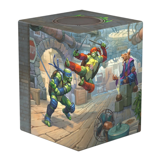 Deck box Ultimate Guard RTE Boulder 100+ Magic: The Gathering Teenage Mutant Ninja Turtles, arte Turtle Lair