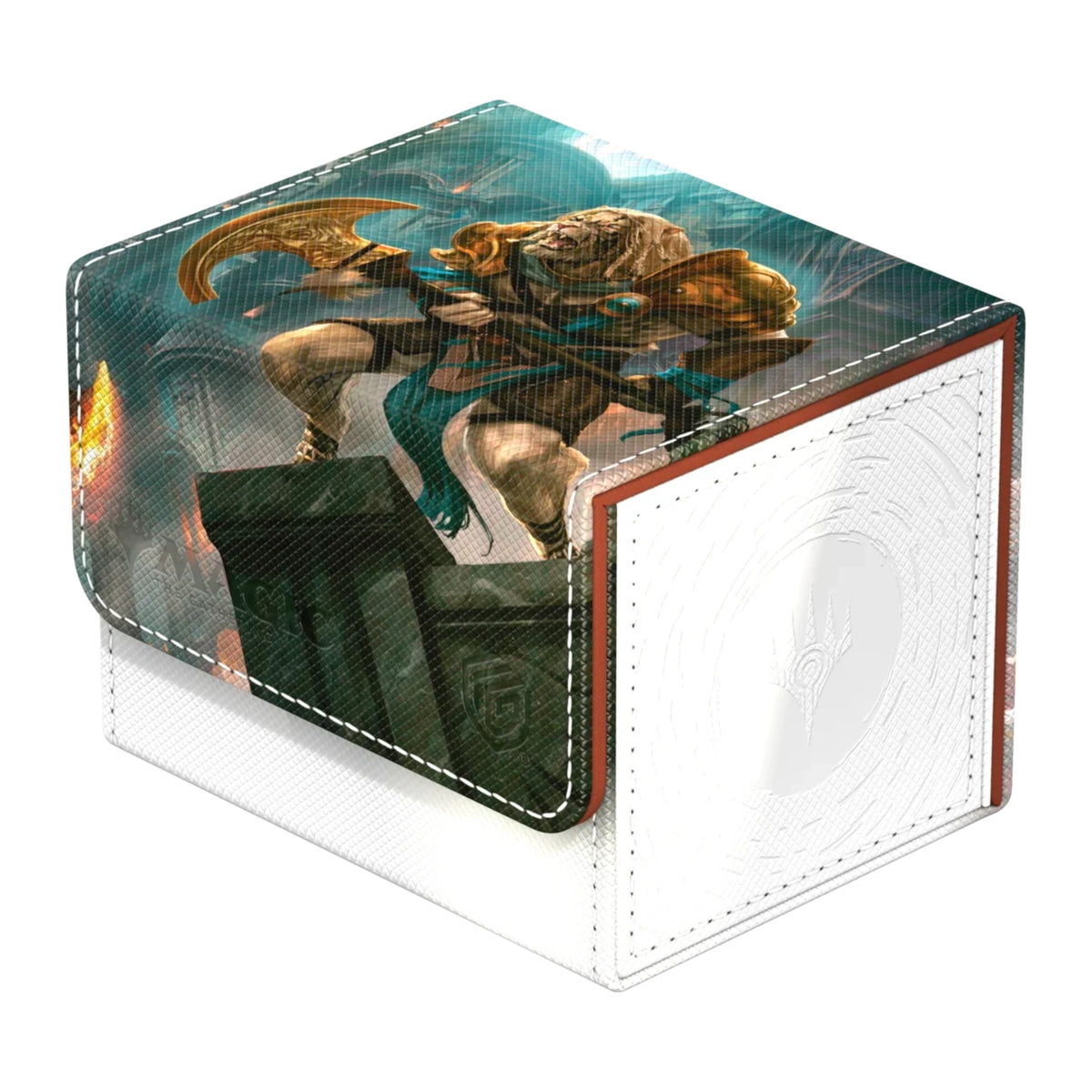 Deck box Ultimate Guard Sidewinder 100+ Xenoskin Magic: The Gathering Reality Fracture, design Ajani, Counterattack Leader