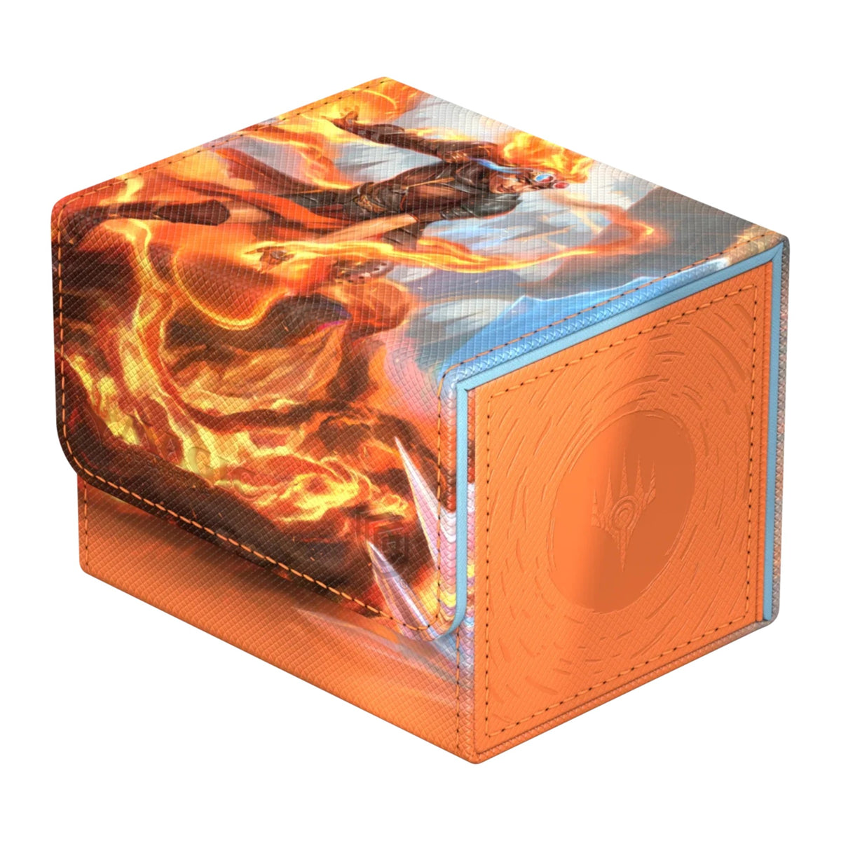 Deck box Ultimate Guard Sidewinder 100+ Xenoskin Magic: The Gathering Reality Fracture, design Chandra, Torch of Defiance