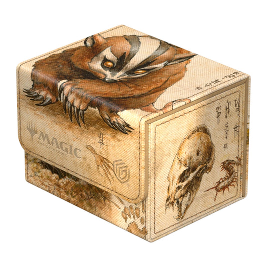 Deck box Ultimate Guard Sidewinder 100+ Xenoskin Magic: The Gathering Avatar: The Last Airbender, arte Badgermole Cub
