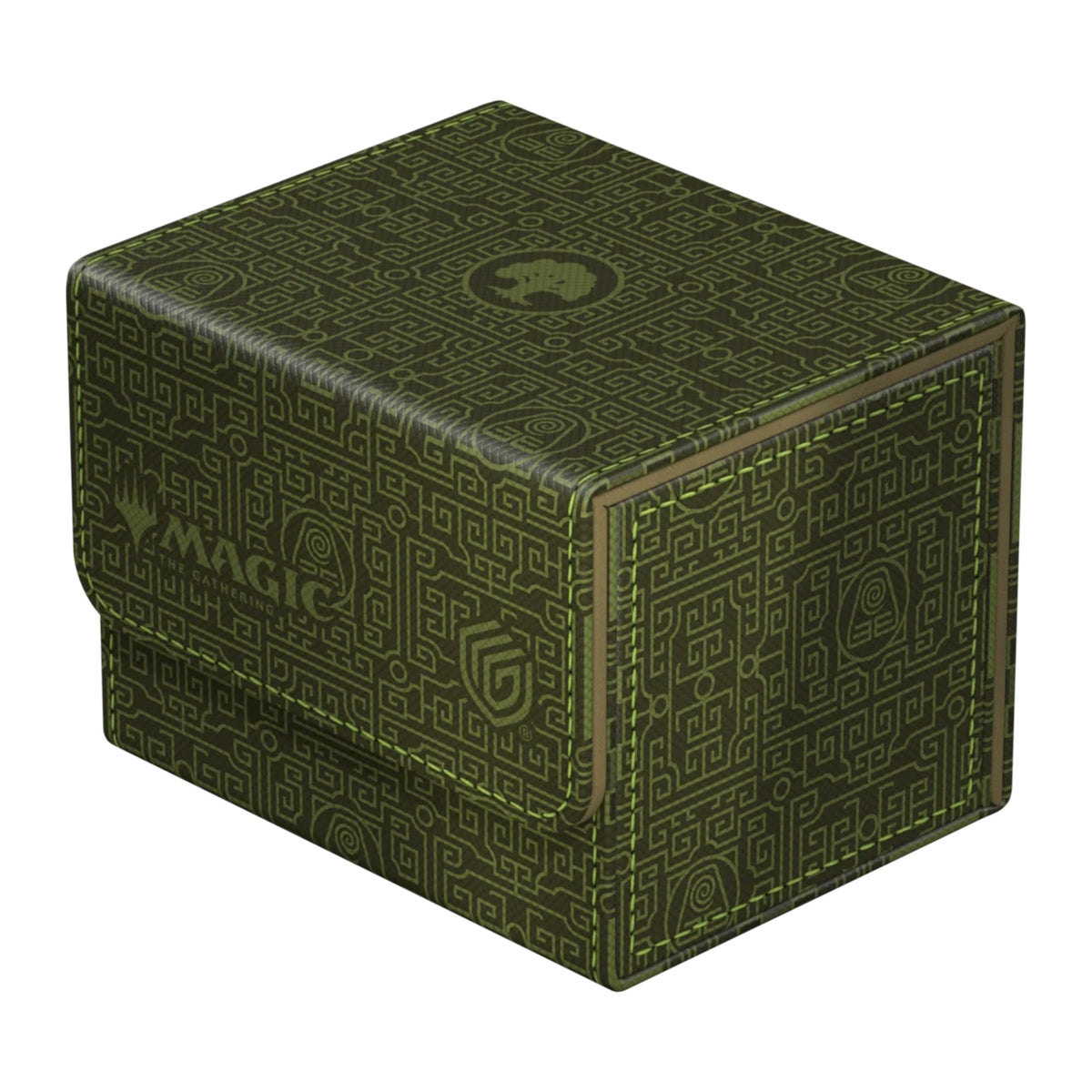 Deck box Ultimate Guard Sidewinder 100+ Xenoskin Magic: The Gathering Avatar: The Last Airbender, arte Green Mana