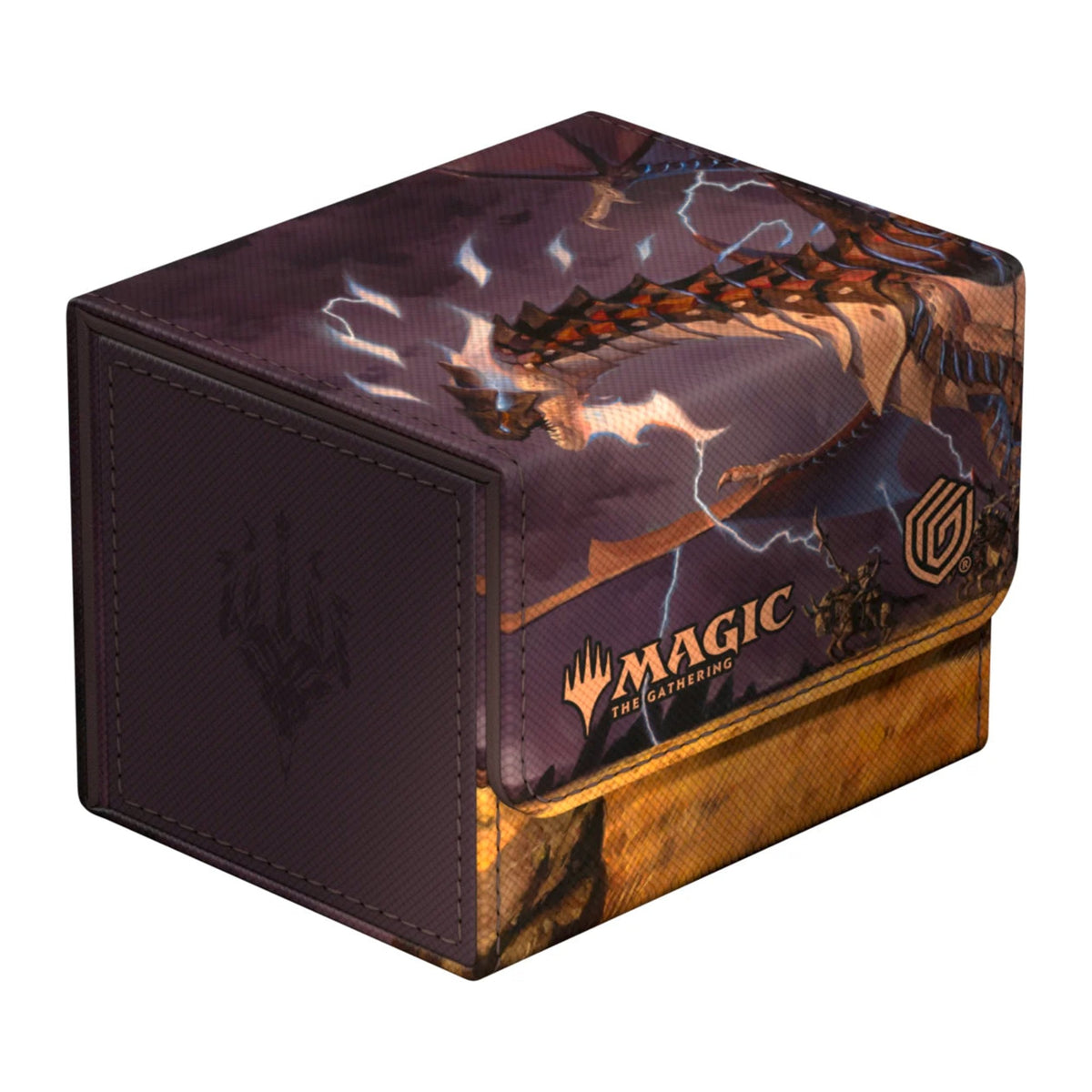 Deck box Ultimate Guard Sidewinder 100+ Xenoskin Magic: The Gathering Tarkir: Dragonstorm, arte Ghostfire, Neriv, Heart of the Storm