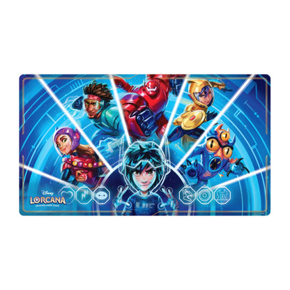 Disney Lorcana Archazia's Island Playmat, arte Big Hero 6, tapete estendido