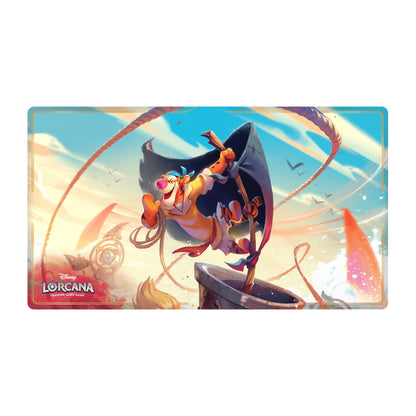 Disney Lorcana Archazia's Island Playmat, arte Tigger, tapete estendido