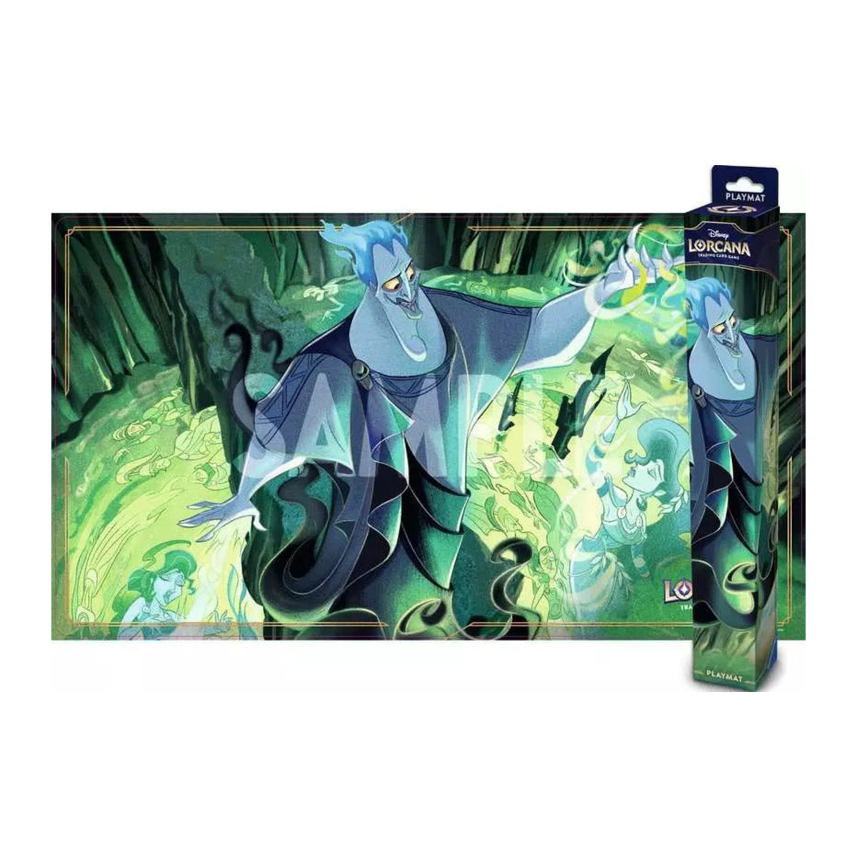 Disney Lorcana Reign of Jafar Playmat, arte Hades Double