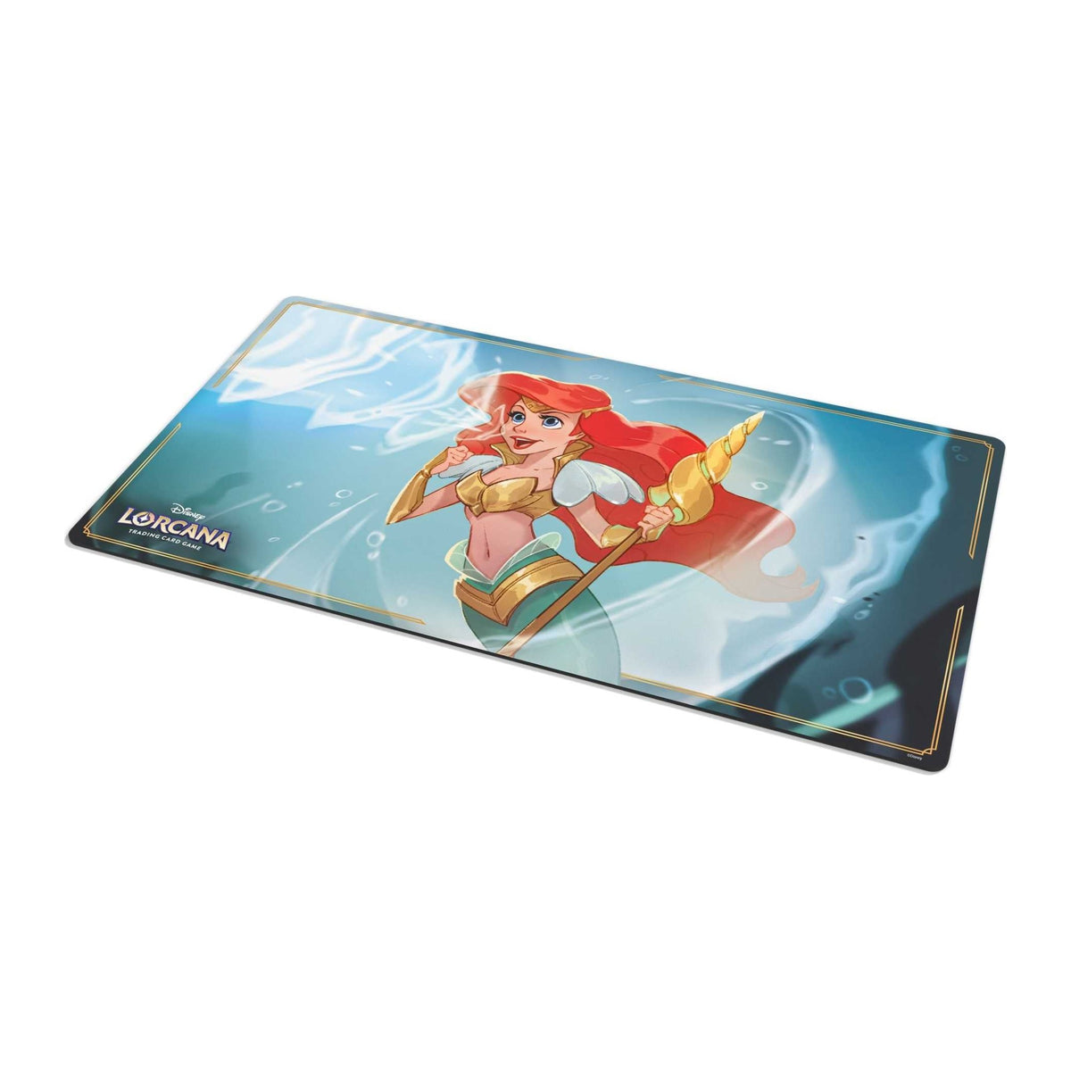 Disney Lorcana Winterspell Playmat, arte Ariel, Sonic Warrior