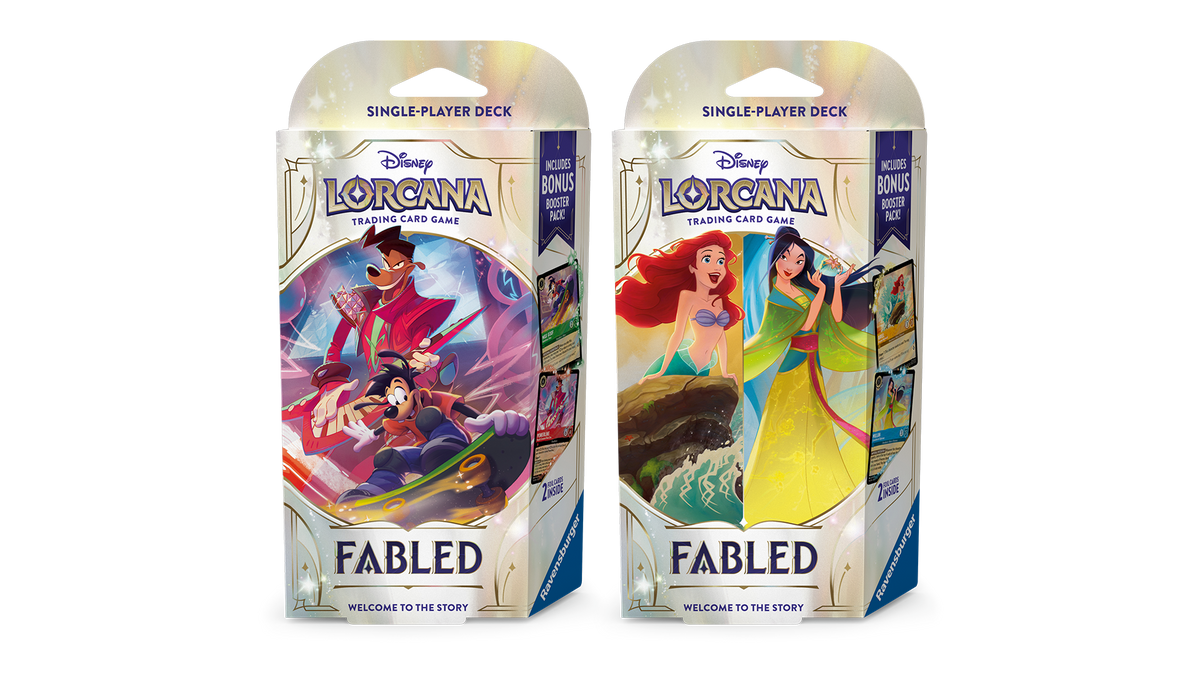 Disney Lorcana Fabled Starter Deck EN S9 - Emerald/ Ruby