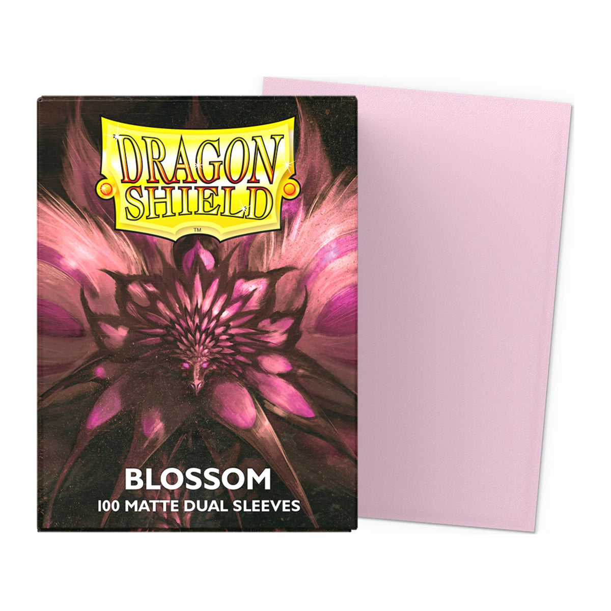 Dragon Shield Dual Matte Sleeves Standard (100), cor Blossom