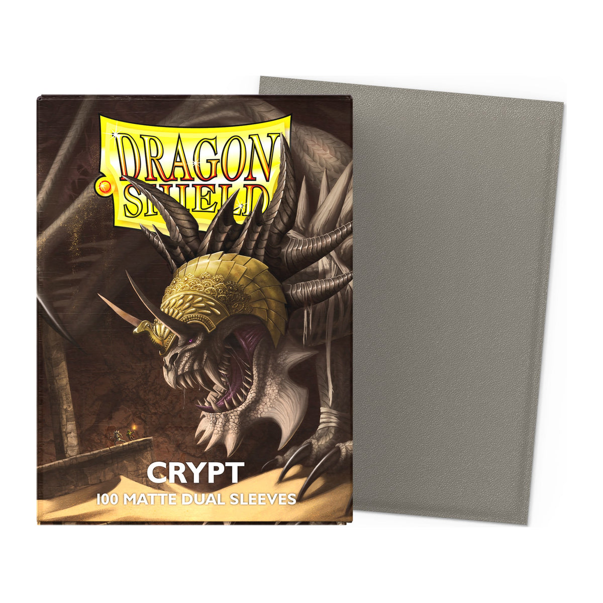 Dragon Shield Dual Matte Sleeves Standard (100), cor Crypt Neonen