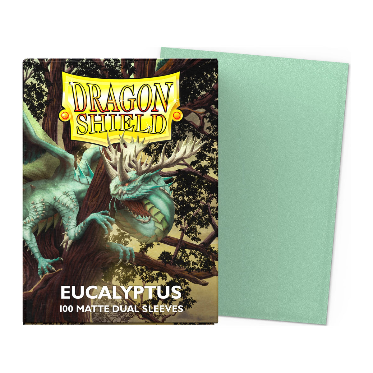 Dragon Shield Dual Matte Sleeves Standard (100), cor Eucalyptus Lehel