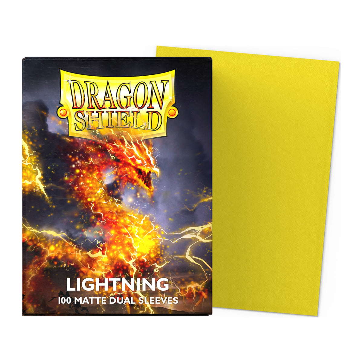Dragon Shield Dual Matte Sleeves Standard (100), cor Lightning Ailia