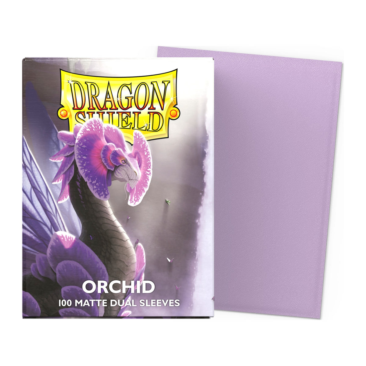 Dragon Shield Dual Matte Sleeves Standard (100), cor Orchid Emme