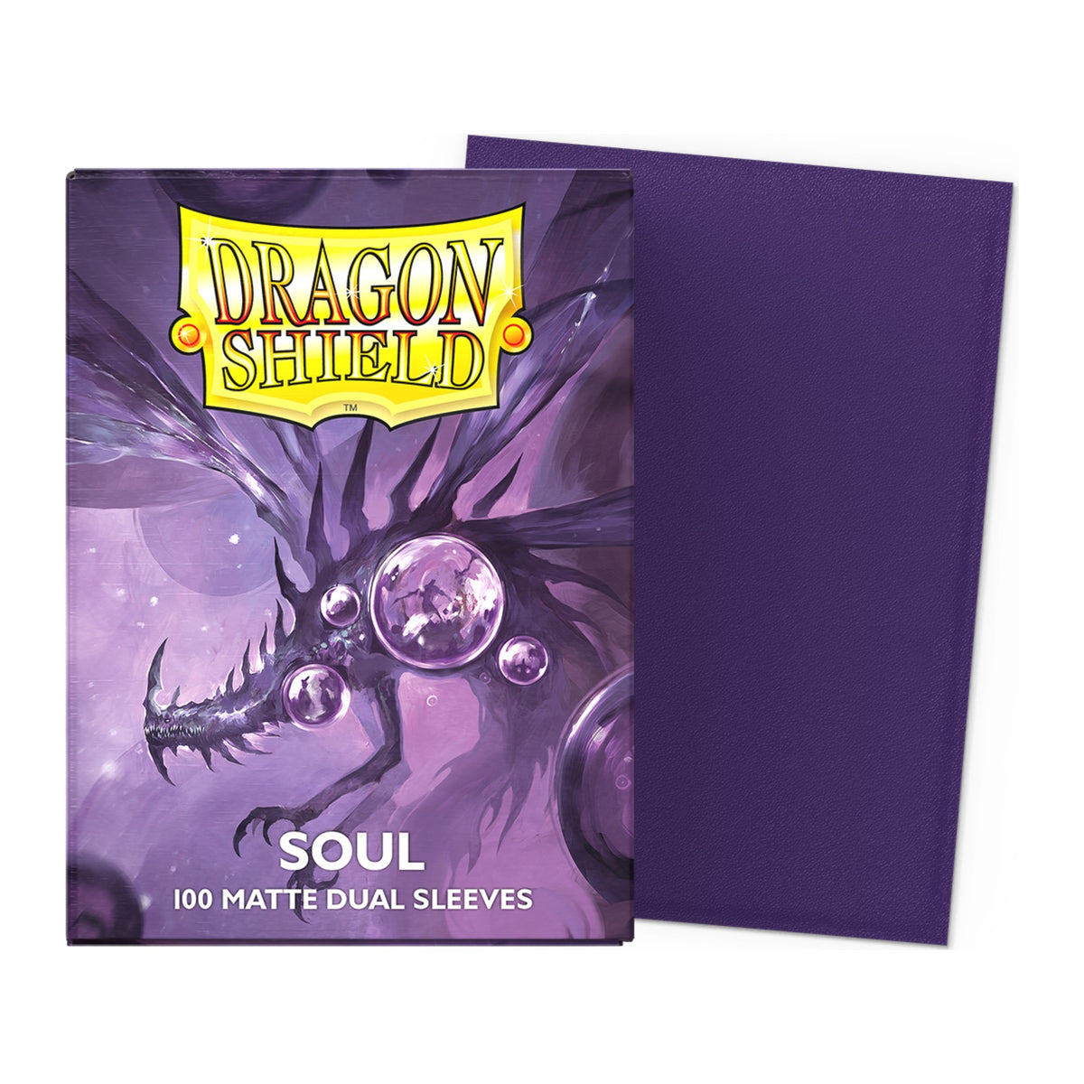 Dragon Shield Dual Matte Sleeves Standard (100), cor Soul